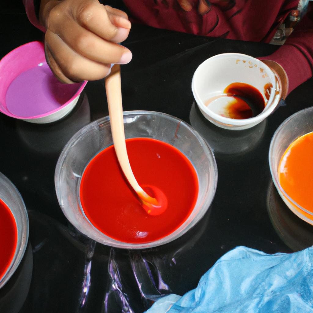Color Mixing Techniques in Candle Making: Candle Dye Usage